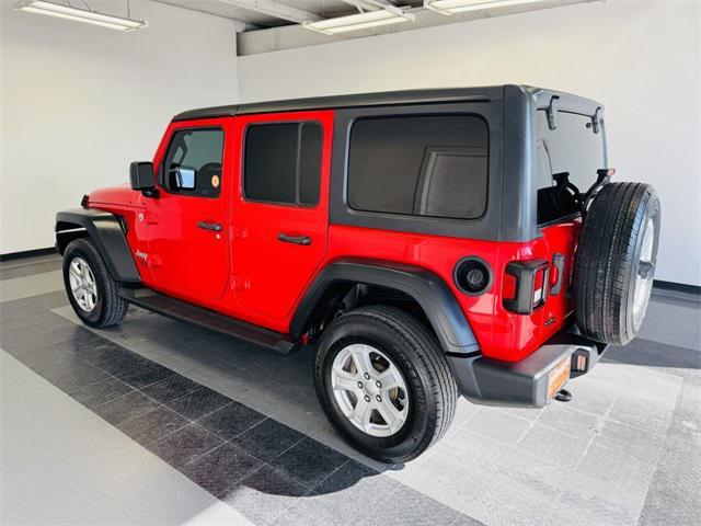 used 2020 Jeep Wrangler Unlimited car, priced at $25,850