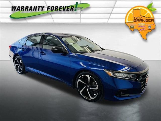 used 2022 Honda Accord car, priced at $24,350