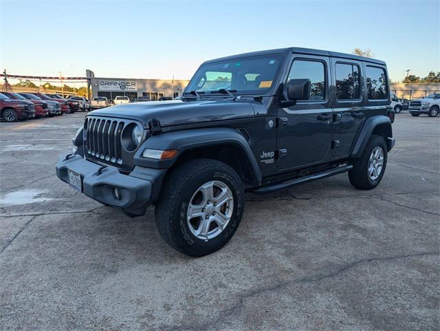 used 2019 Jeep Wrangler Unlimited car, priced at $25,646