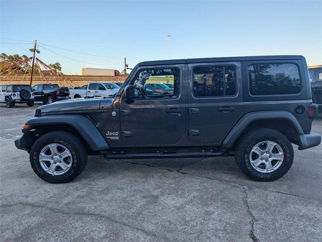 used 2019 Jeep Wrangler Unlimited car, priced at $25,646