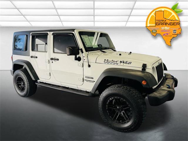 used 2015 Jeep Wrangler Unlimited car, priced at $18,795