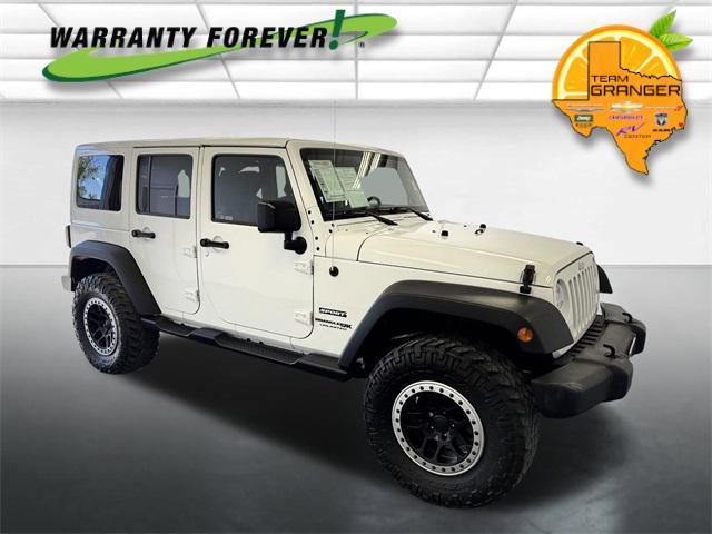 used 2018 Jeep Wrangler JK Unlimited car, priced at $26,275