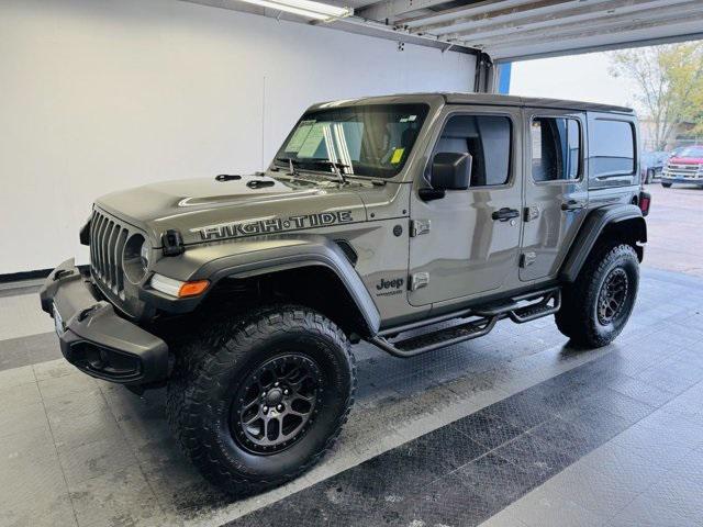 used 2022 Jeep Wrangler Unlimited car, priced at $38,875