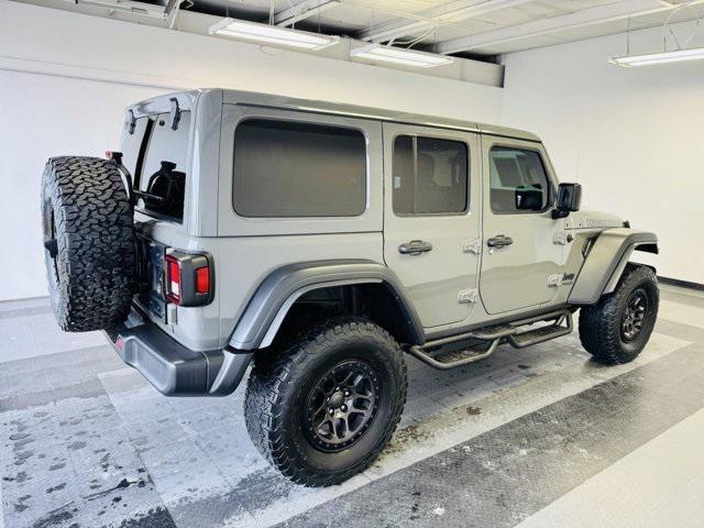 used 2022 Jeep Wrangler Unlimited car, priced at $38,875