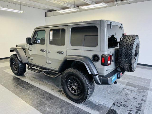 used 2022 Jeep Wrangler Unlimited car, priced at $38,875