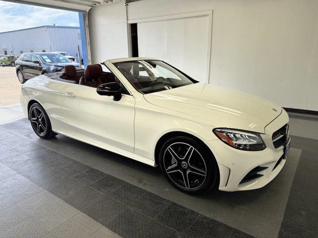 used 2022 Mercedes-Benz C-Class car, priced at $45,350