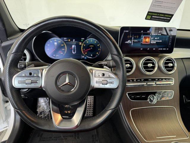 used 2022 Mercedes-Benz C-Class car, priced at $45,350