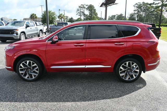 used 2021 Hyundai Santa Fe car, priced at $25,850