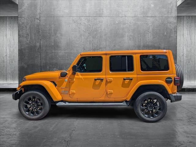 used 2021 Jeep Wrangler Unlimited 4xe car, priced at $31,594