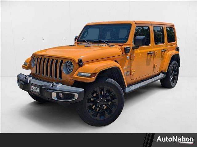 used 2021 Jeep Wrangler Unlimited 4xe car, priced at $32,564