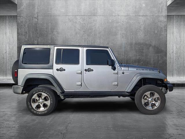 used 2017 Jeep Wrangler Unlimited car, priced at $20,189