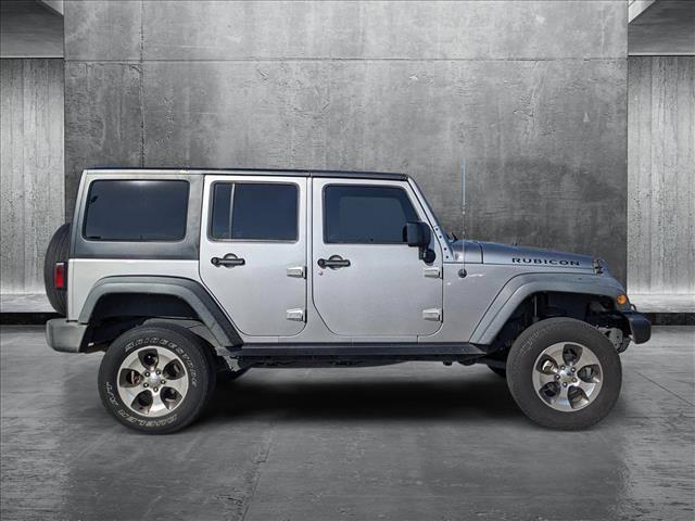 used 2017 Jeep Wrangler Unlimited car, priced at $20,189