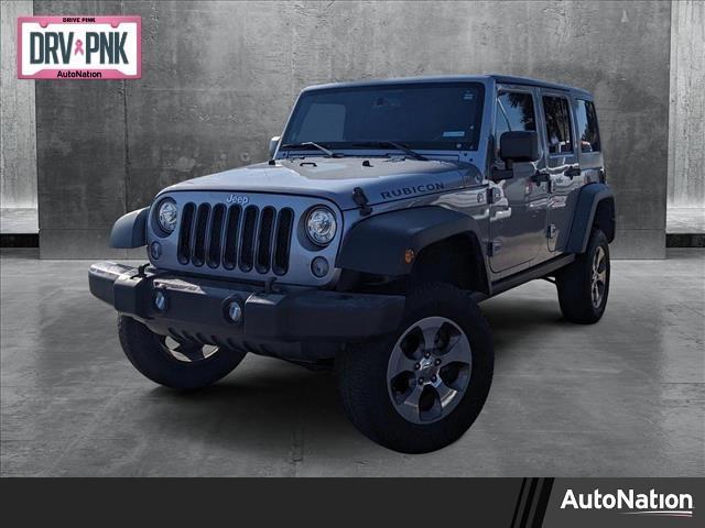 used 2017 Jeep Wrangler Unlimited car, priced at $23,498