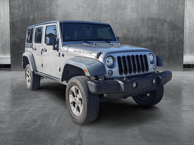 used 2017 Jeep Wrangler Unlimited car, priced at $23,498