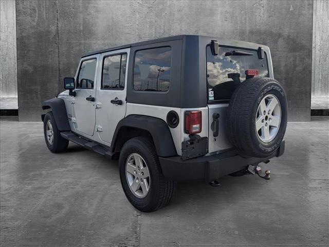 used 2010 Jeep Wrangler Unlimited car, priced at $13,898