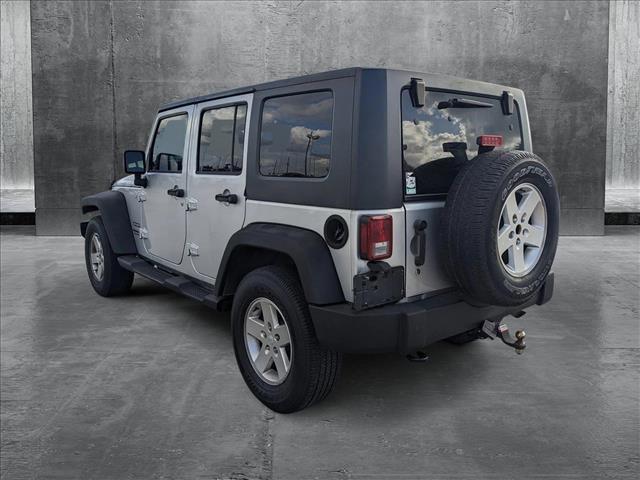 used 2010 Jeep Wrangler Unlimited car, priced at $13,898