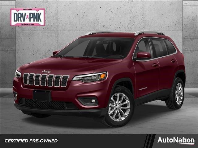 used 2021 Jeep Cherokee car, priced at $19,992