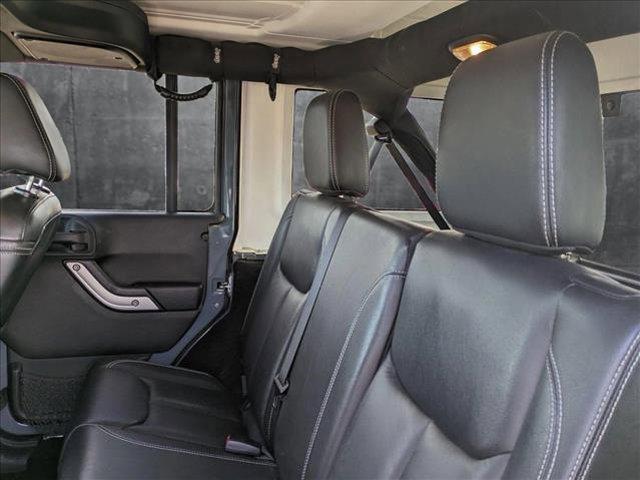 used 2015 Jeep Wrangler Unlimited car, priced at $20,998