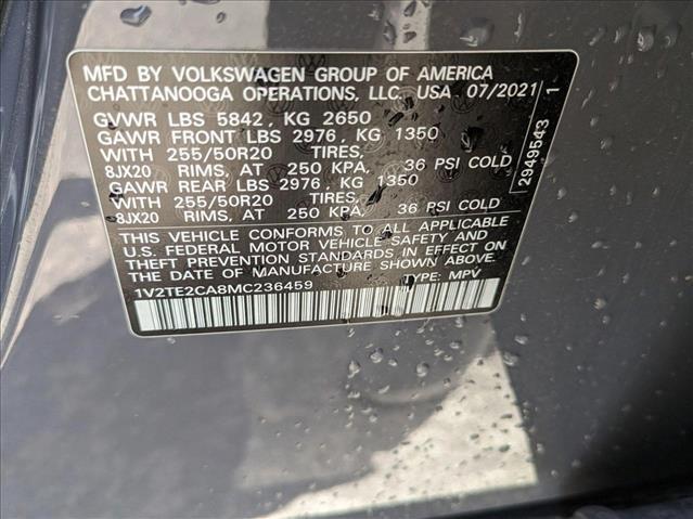 used 2021 Volkswagen Atlas Cross Sport car, priced at $29,991