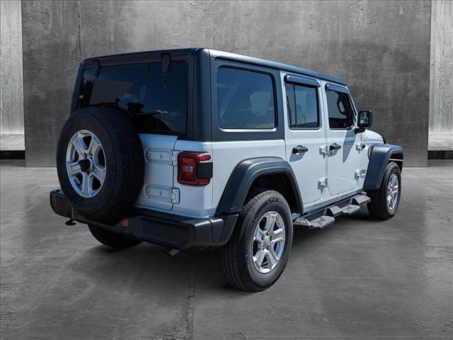 used 2021 Jeep Wrangler Unlimited car, priced at $27,198