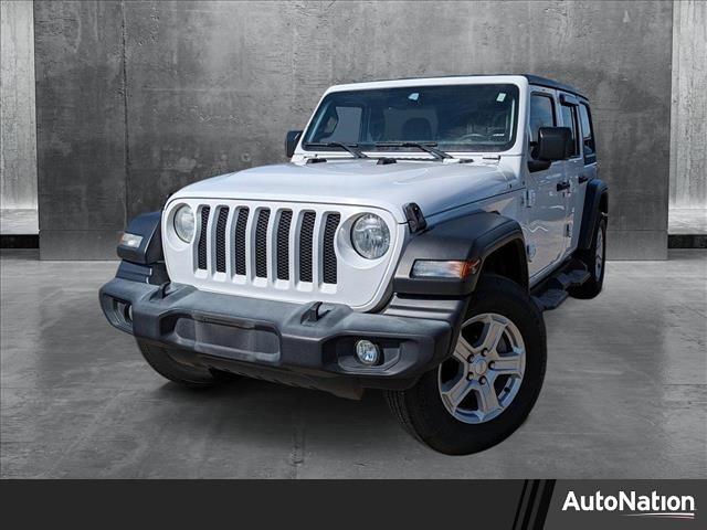 used 2021 Jeep Wrangler Unlimited car, priced at $27,198