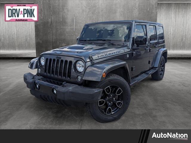 used 2017 Jeep Wrangler Unlimited car, priced at $21,698