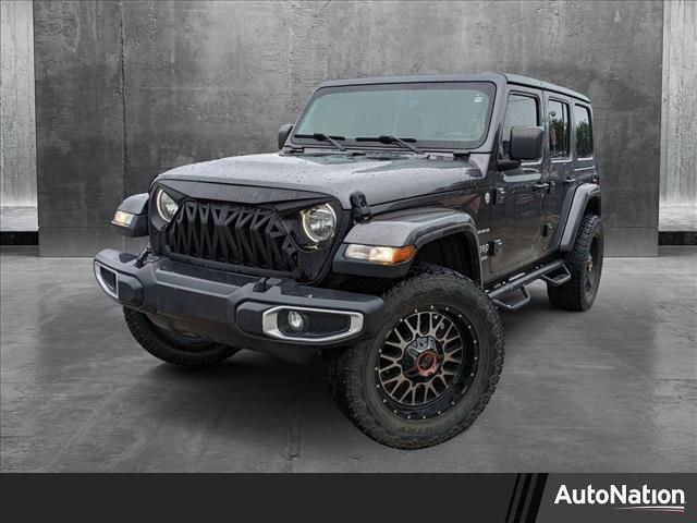 used 2019 Jeep Wrangler Unlimited car, priced at $30,219