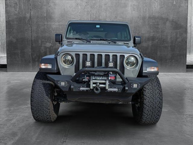 used 2021 Jeep Wrangler Unlimited car, priced at $31,645