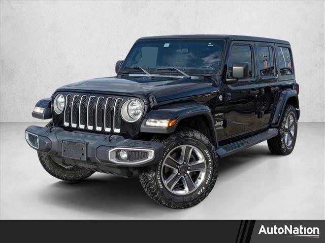 used 2019 Jeep Wrangler Unlimited car, priced at $20,198