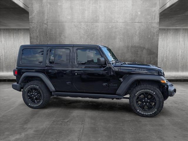 used 2021 Jeep Wrangler Unlimited car, priced at $31,997