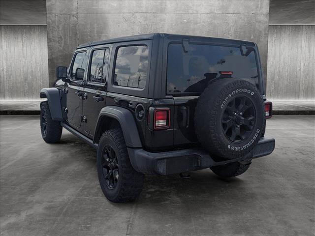 used 2021 Jeep Wrangler Unlimited car, priced at $31,997