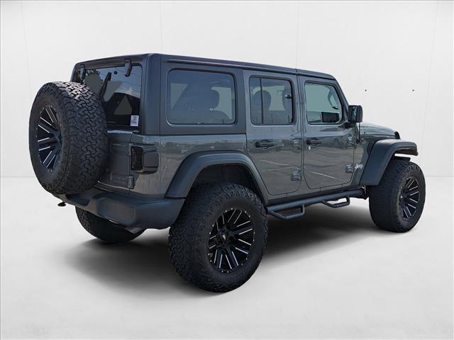 used 2021 Jeep Wrangler Unlimited car, priced at $31,645