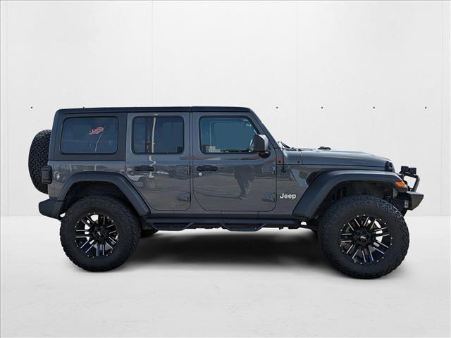 used 2021 Jeep Wrangler Unlimited car, priced at $31,645