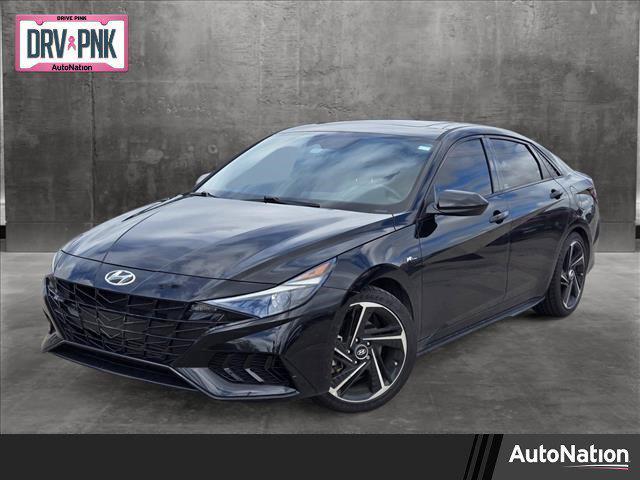 used 2021 Hyundai Elantra car, priced at $19,648