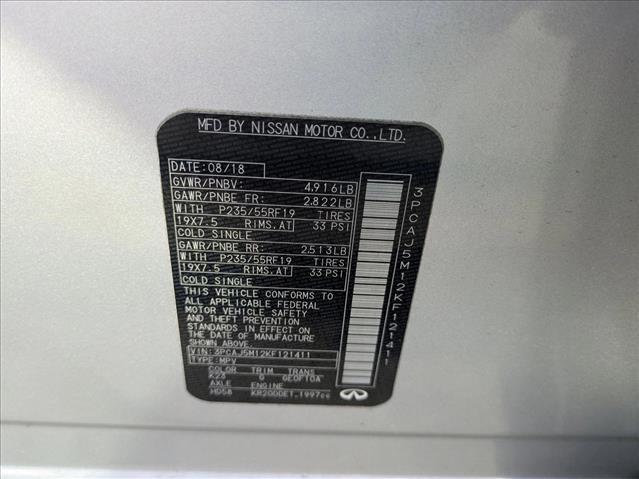 used 2019 INFINITI QX50 car, priced at $17,598