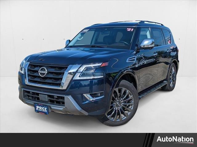 used 2021 Nissan Armada car, priced at $35,298