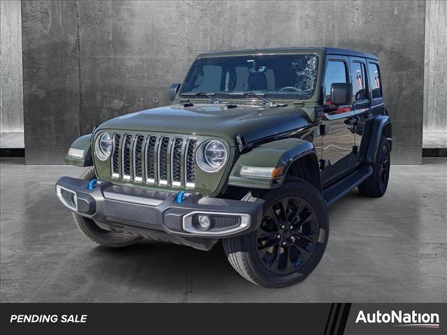 used 2022 Jeep Wrangler Unlimited 4xe car, priced at $33,481