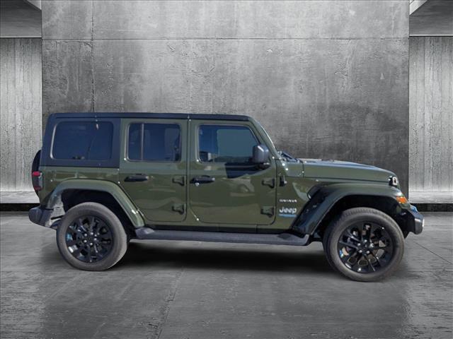 used 2022 Jeep Wrangler Unlimited 4xe car, priced at $33,481