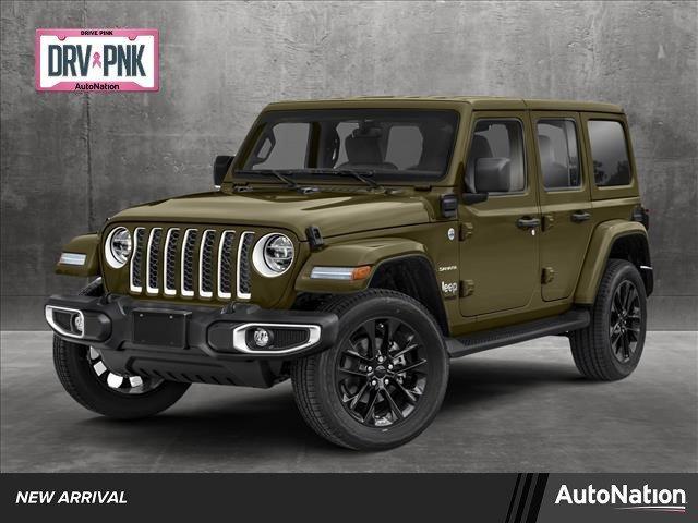 used 2022 Jeep Wrangler Unlimited 4xe car, priced at $35,982