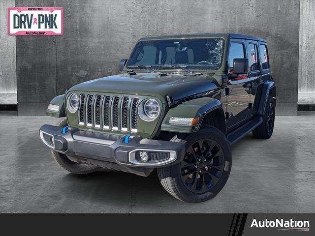 used 2022 Jeep Wrangler Unlimited 4xe car, priced at $35,982