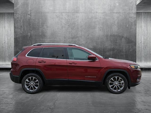 used 2021 Jeep Cherokee car, priced at $21,291