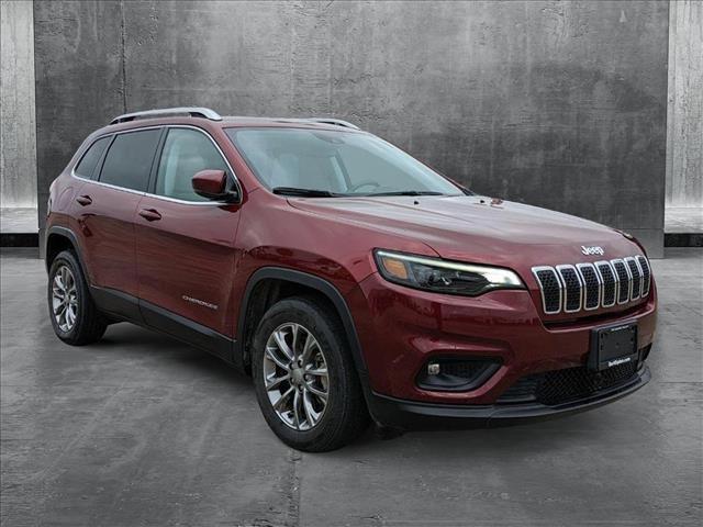 used 2021 Jeep Cherokee car, priced at $21,291