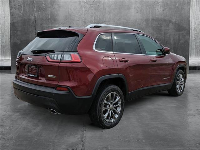 used 2021 Jeep Cherokee car, priced at $21,291