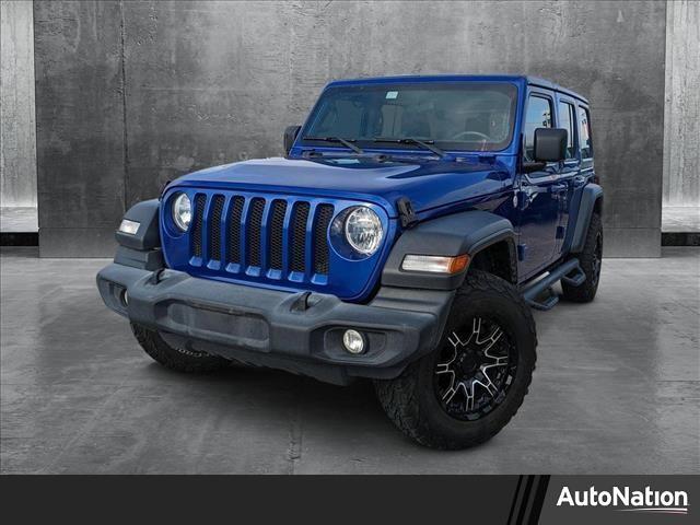 used 2018 Jeep Wrangler Unlimited car, priced at $24,882