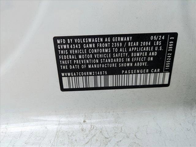 used 2024 Volkswagen Golf GTI car, priced at $28,705