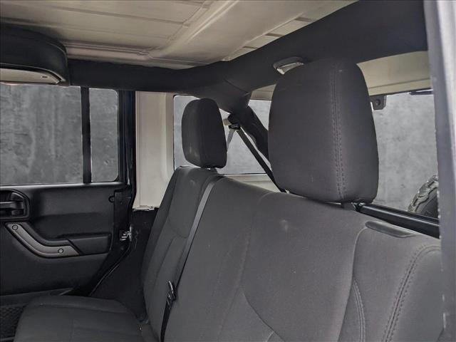 used 2017 Jeep Wrangler Unlimited car, priced at $20,991