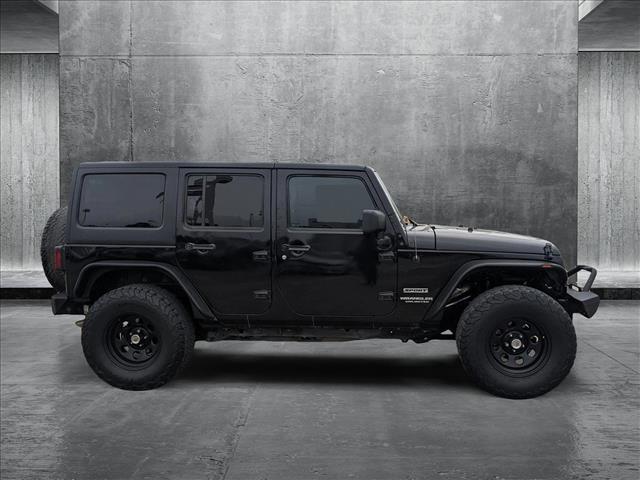 used 2017 Jeep Wrangler Unlimited car, priced at $20,991