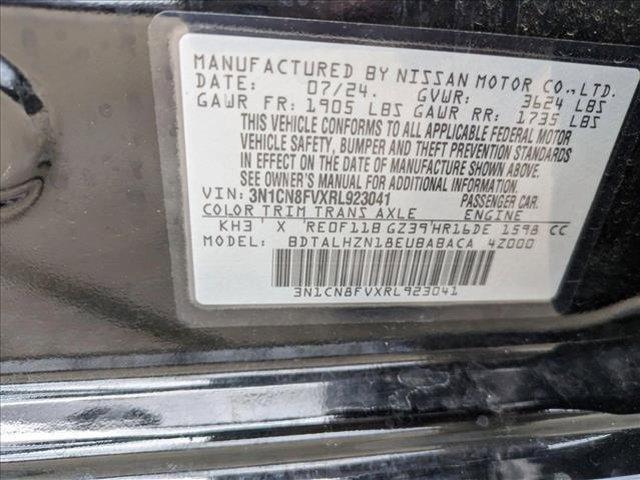used 2024 Nissan Versa car, priced at $19,991