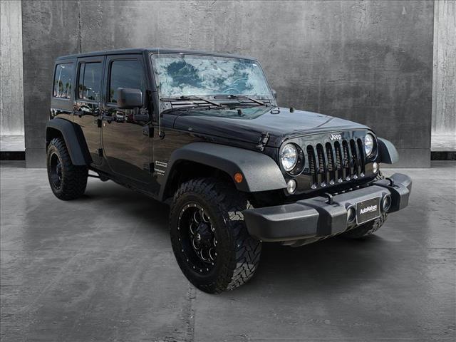 used 2016 Jeep Wrangler Unlimited car, priced at $21,991