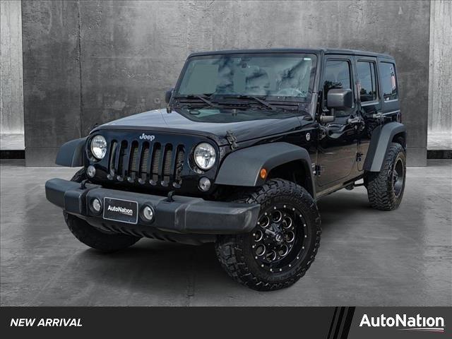 used 2016 Jeep Wrangler Unlimited car, priced at $21,991